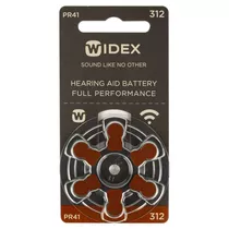 Батарейки Widex A312, 6 шт. в интернет-магазине Техника Слуха