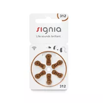 Батарейки Signia A312, 6 шт. в интернет-магазине Техника Слуха